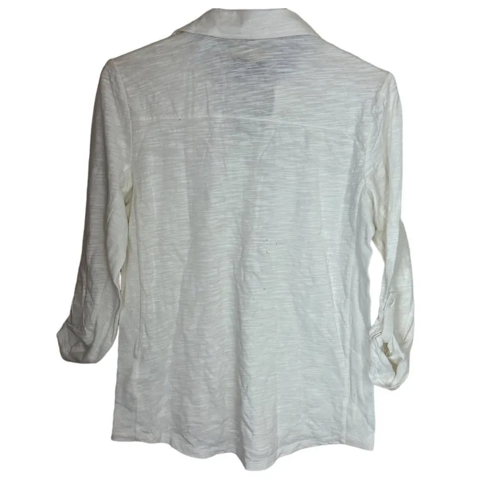 Jones New York Women's Color Ivory Size Small New Sku 2372 - Image 6