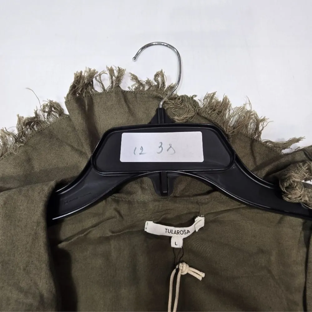 NWT Tularosa | Revolve | Olive Green Elias Dress Size Large - Image 13