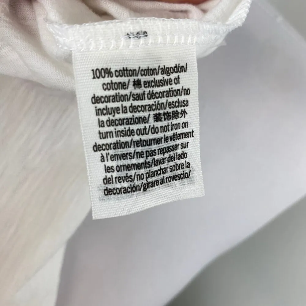 Pink Victoria’s Secret Peach V Neck Short Sleeve Shirt Top Oversized XS - Image 7