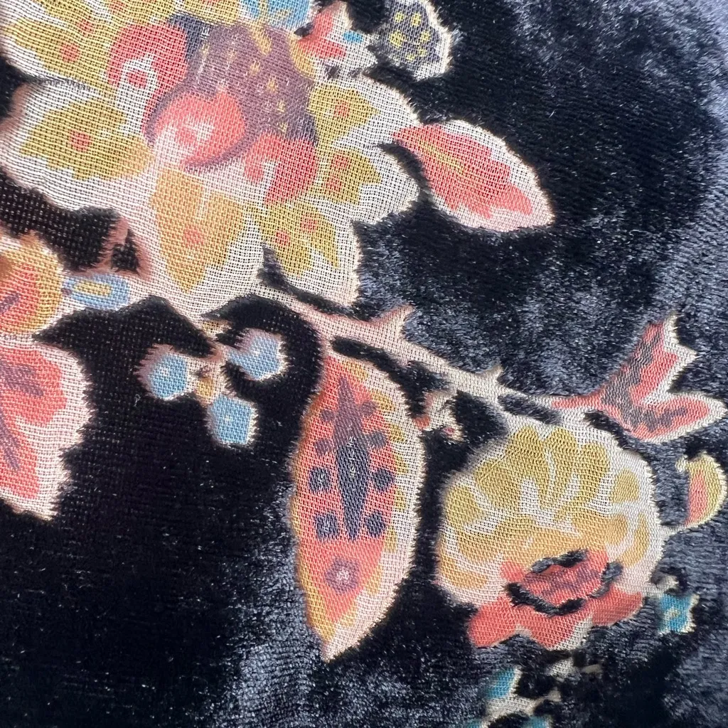 Adyson Parker Velvet / Floral Size S Black - Image 5