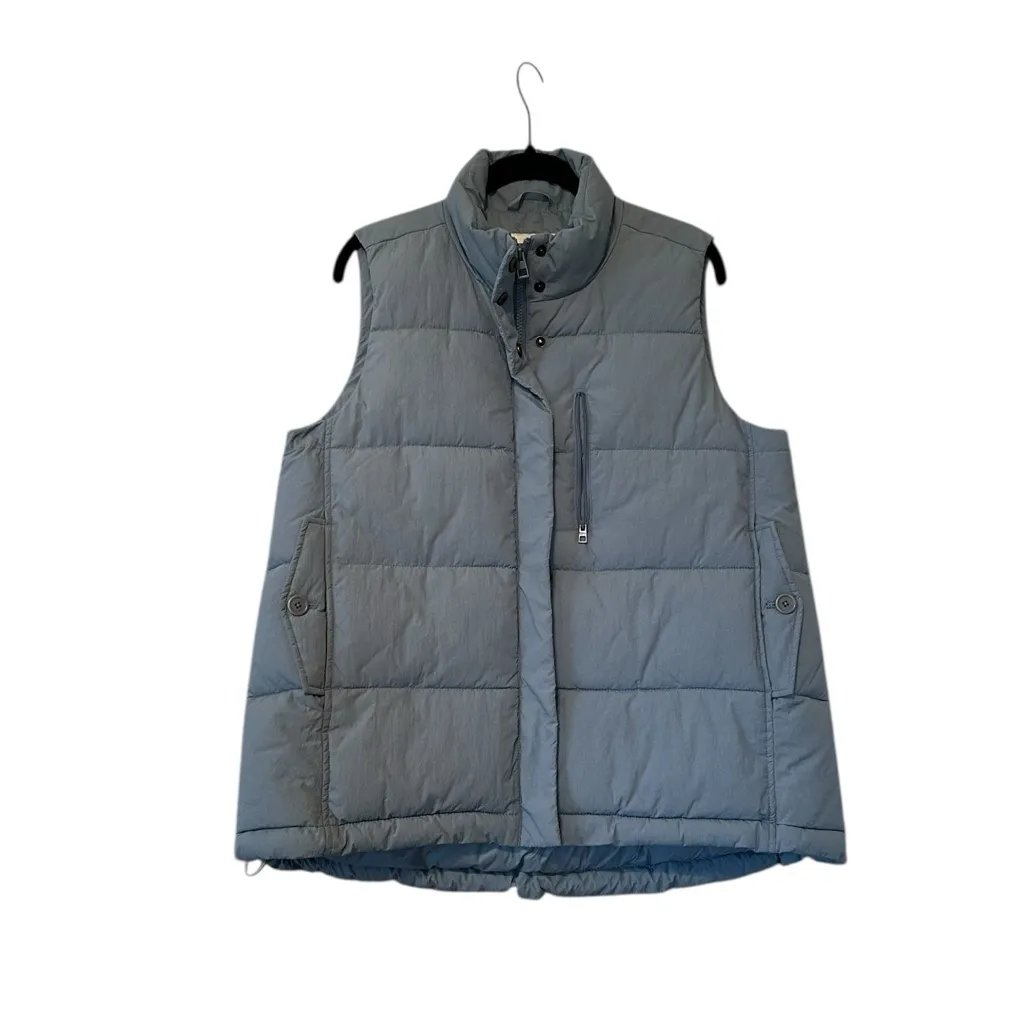 Madewell Textured Nylon Puffer Vest Size Small NWOT - Image 2