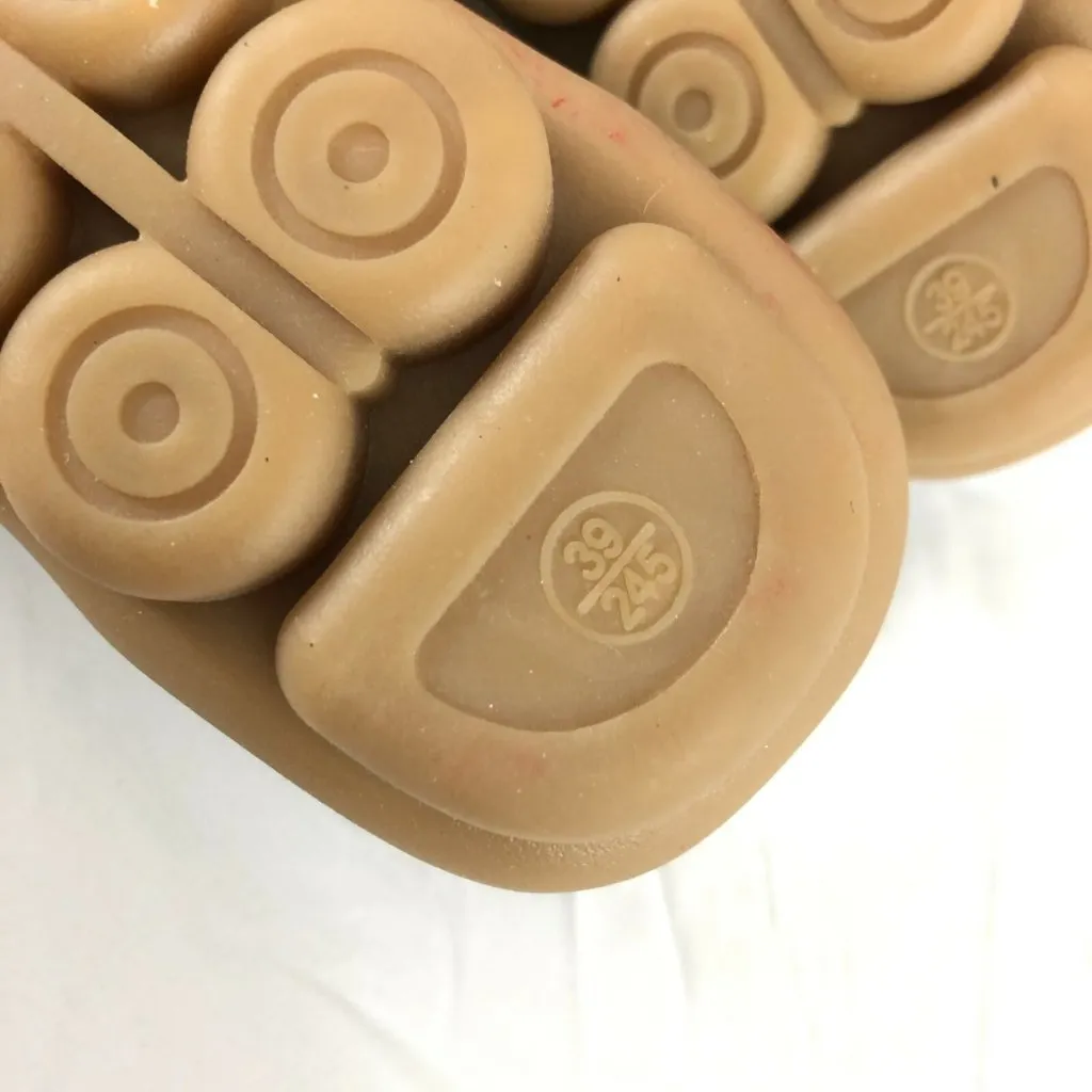 Kunsto Womens Loafers Flats Slip On Faux Leather Buckle Black Size 39 US 8 - Image 5