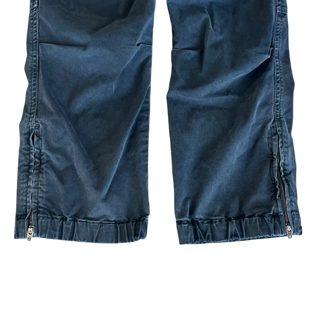 Nili Lotan Women’s French Military Cotton Twill Pants Size 4 Carbon Grey Black Gray - Image 9