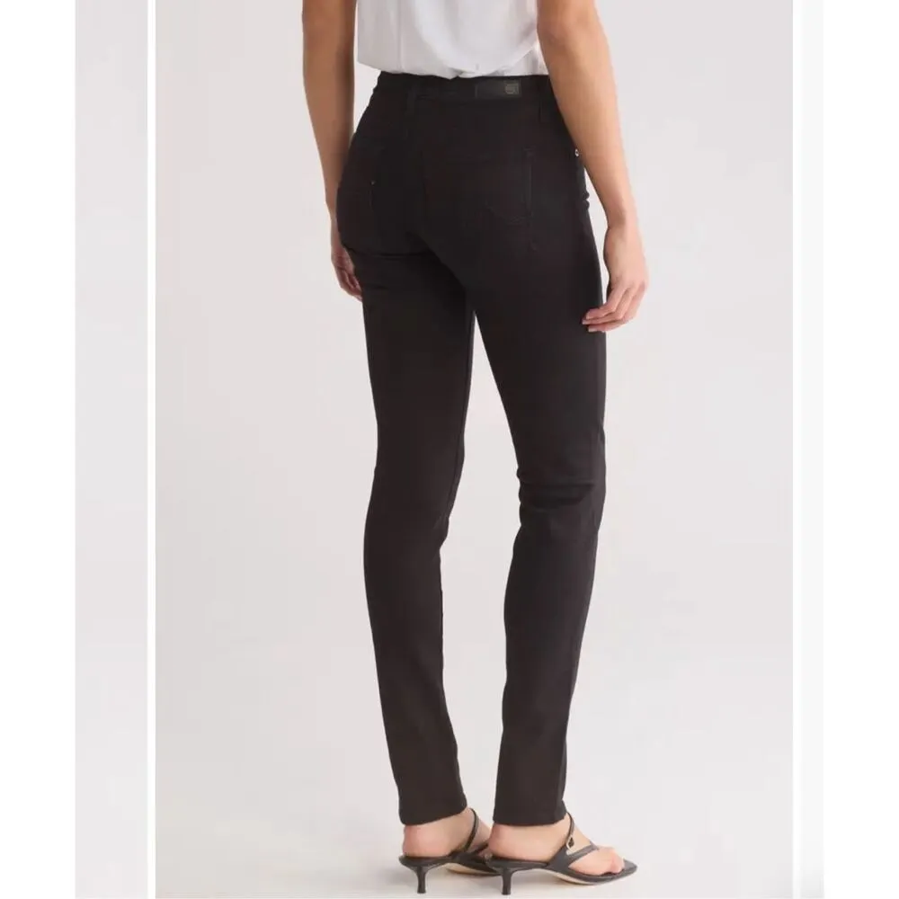 AG Adriano Goldschmied Black The Stilt Cigarette Leg Skinny Jeans Size 28R - Image 2