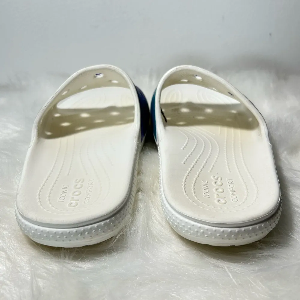 Crocs Slides (Galaxy) Blue Size 9 - Image 5