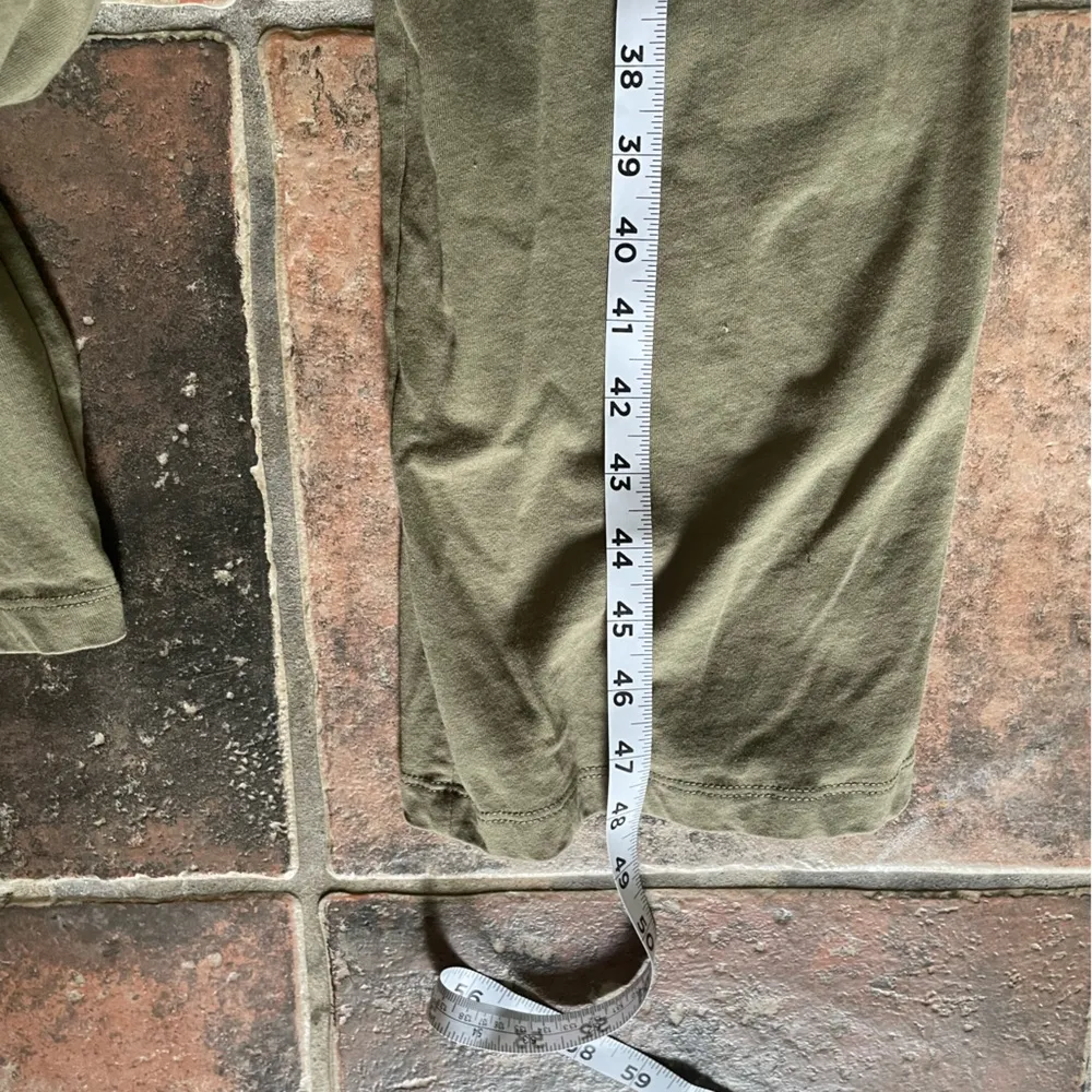 SANCTUARY Button Front Knit Jumpsuit in Trail Green Sz Medium - Image 10