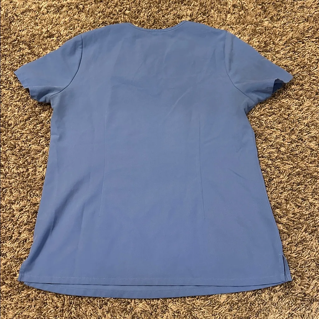 Figs Catarina Scrub Top Blue - Image 5