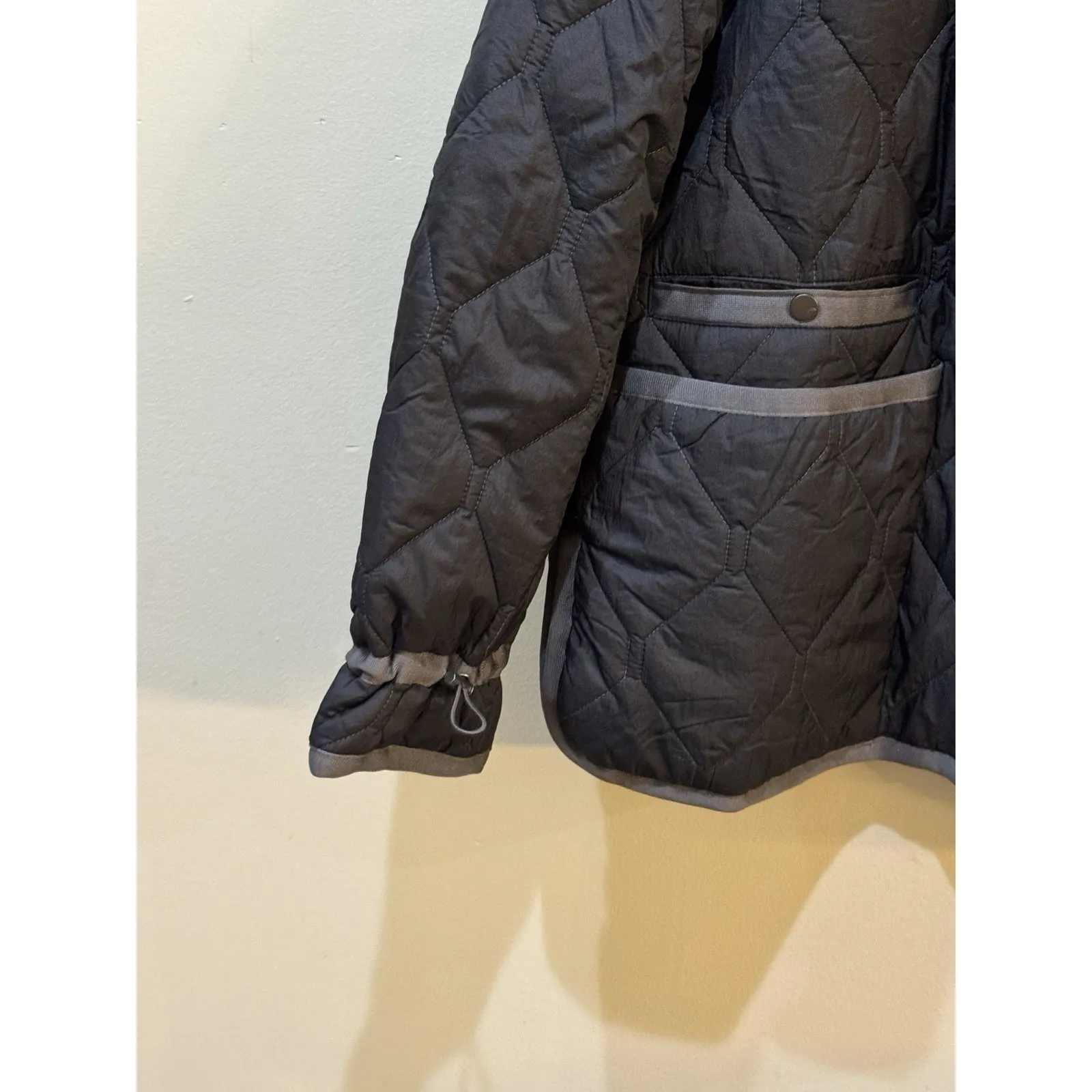 Andrew Marc Women's Devoe Relaxed Fit Puffer Quilted Jacket Barn Coat Size XL - Image 6