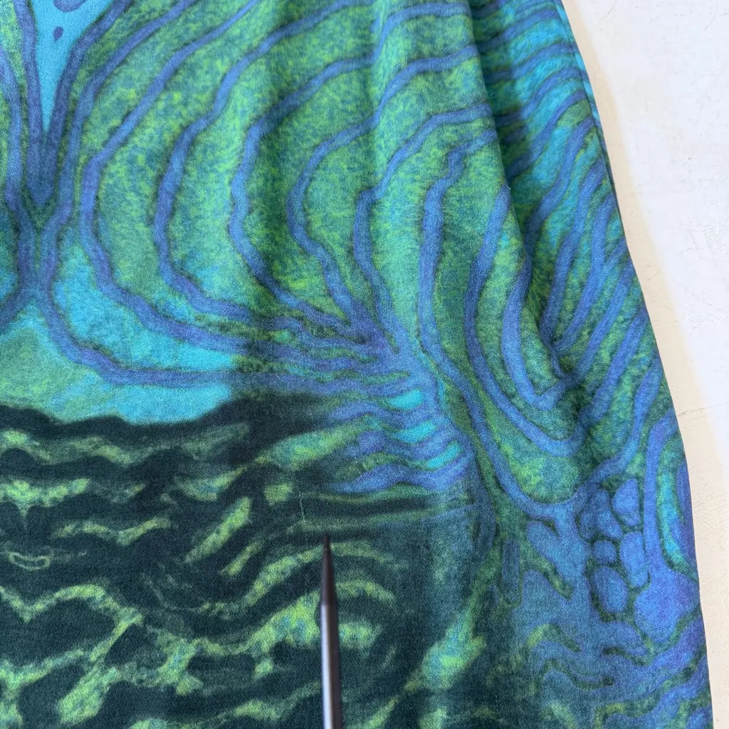 Proenza Schoular avatar inspired pure silk sleeveless summer dress size 8 - Image 4