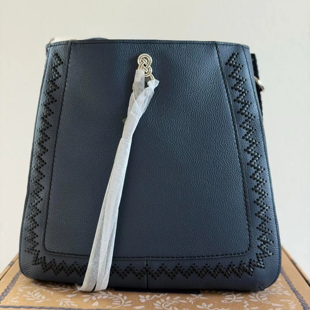 Brighton Georgia Convertible Hobo in French Blue - Image 6