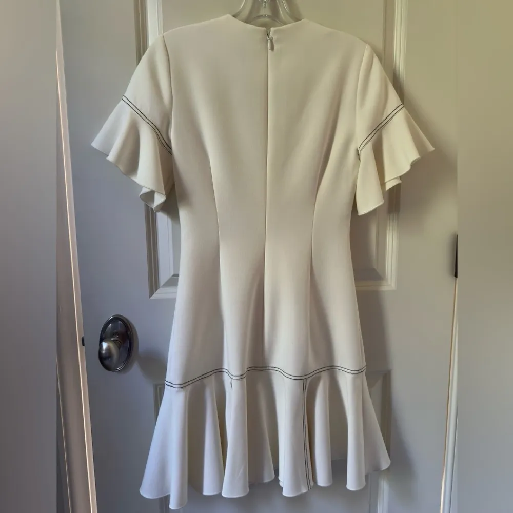 Cinq a Sept Heather Dress White Size 0 - Image 2