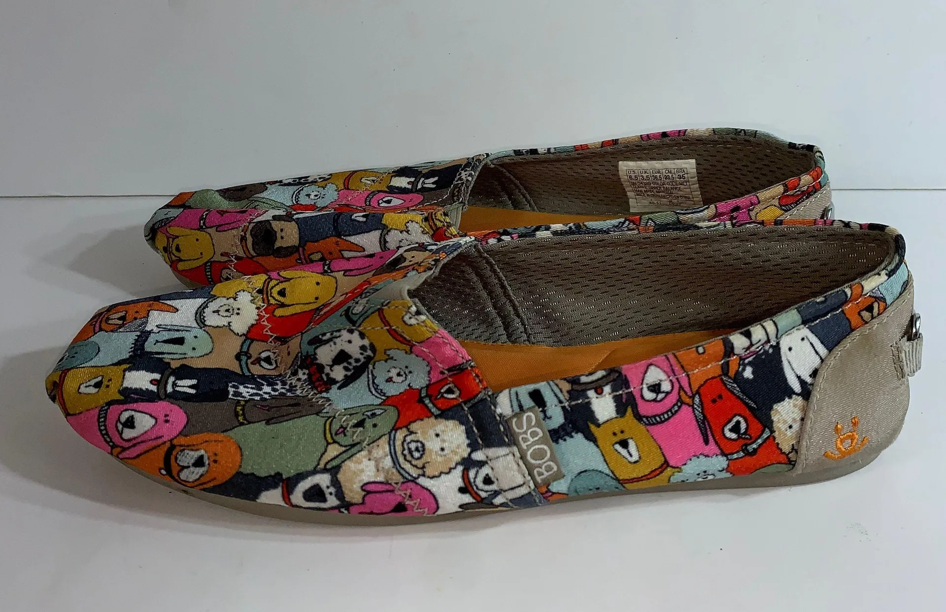 Bobs For Dogs Womens Size 6.5 Slip-On Shoes Memory Foam - Image 3