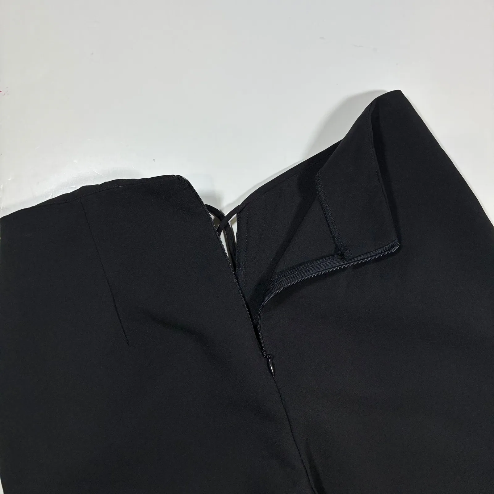 EUC Princess Polly XX Black Flare Pants Drawstring High Waist US 4 AU 8 - Image 4