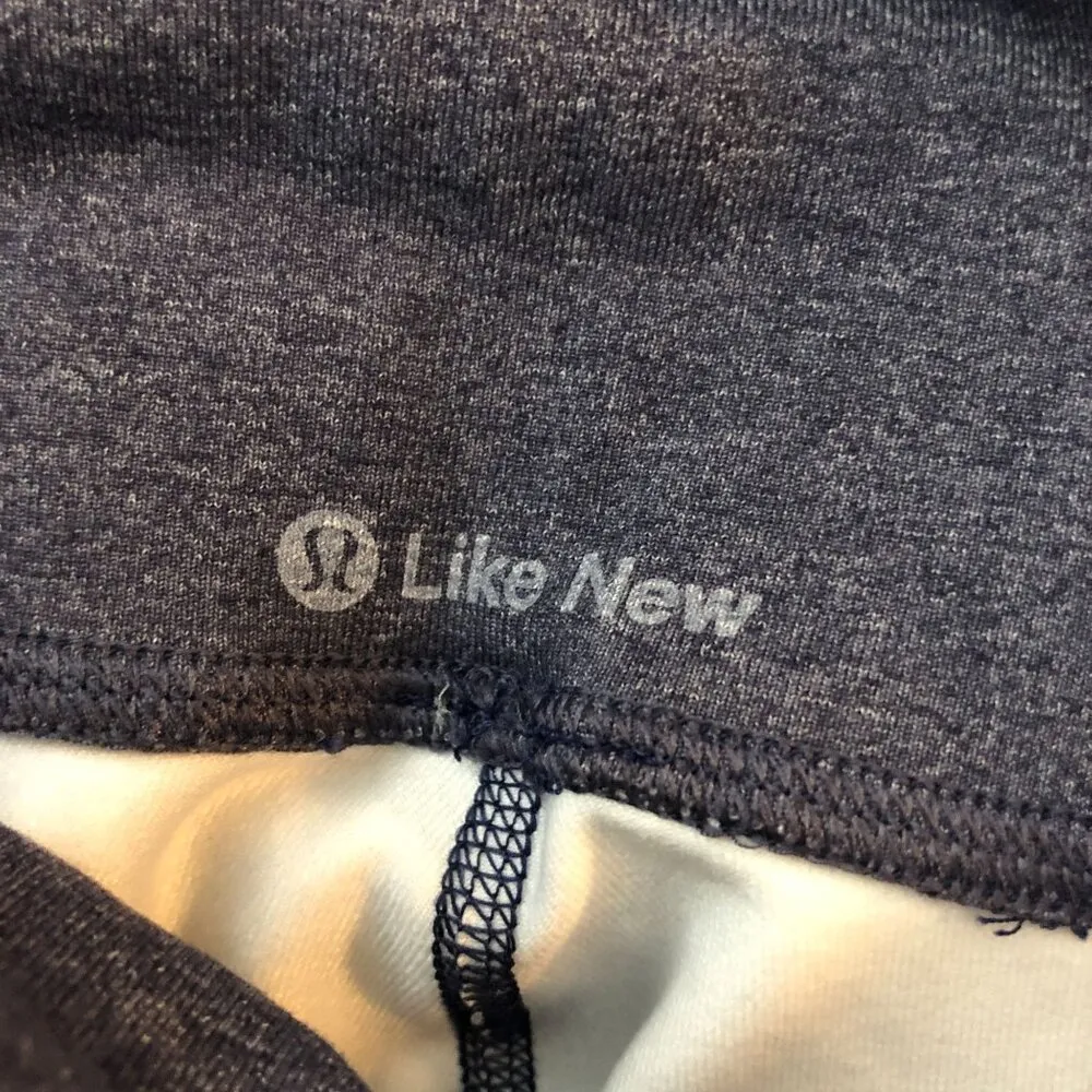 Lululemon Yin To You Crop Skirted Leggings Tie Dye Navy Blue 4 - Image 3