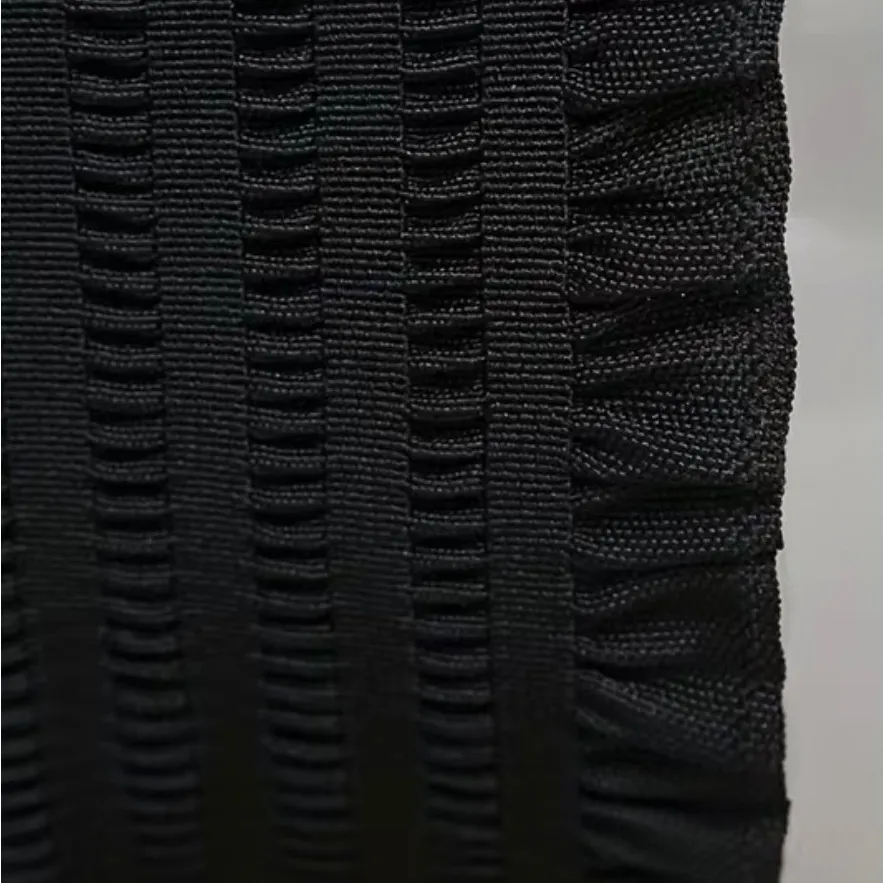 Plus Size Wide Waistband Elegant Elastic Belt Vintage Dress‎ Coat Girdle Waspie Black - Image 8