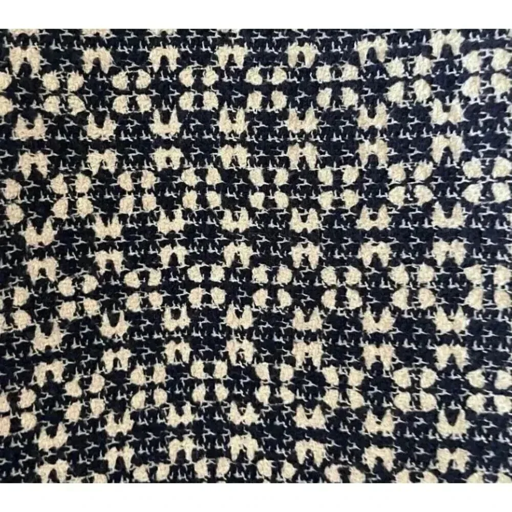 ZARA WOMAN BLUE PRINTED COAT BOHEMIAN JACQUARD JACKET 'LONG COAT' SZ XS - Image 15