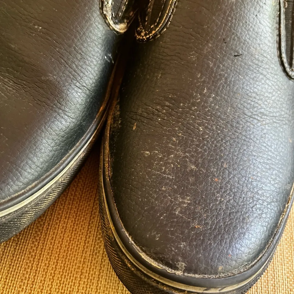 None Slip Black Work Shoes Size 11 - Image 3