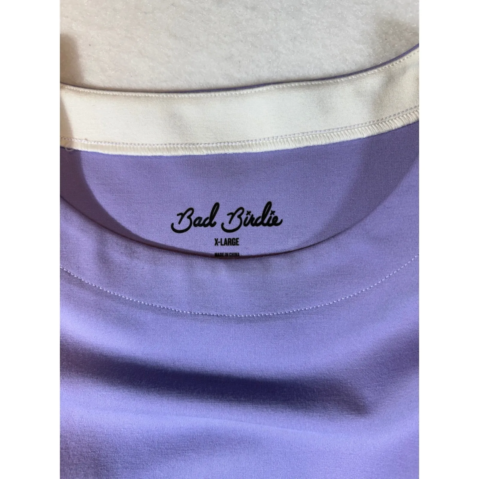 Bad Birdie Women's Lavender Sleeveless Athleisure Golf Dress XLarge Purple Size XL - Image 3