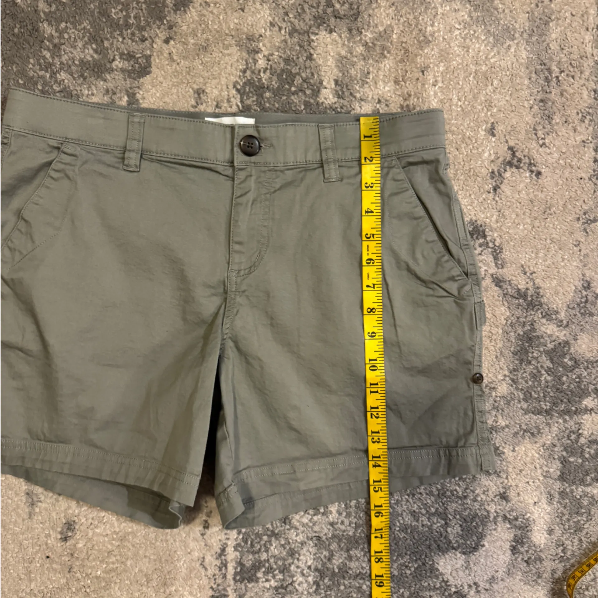 Boston Traders  Women's Olive Cargo Shorts - Image 6