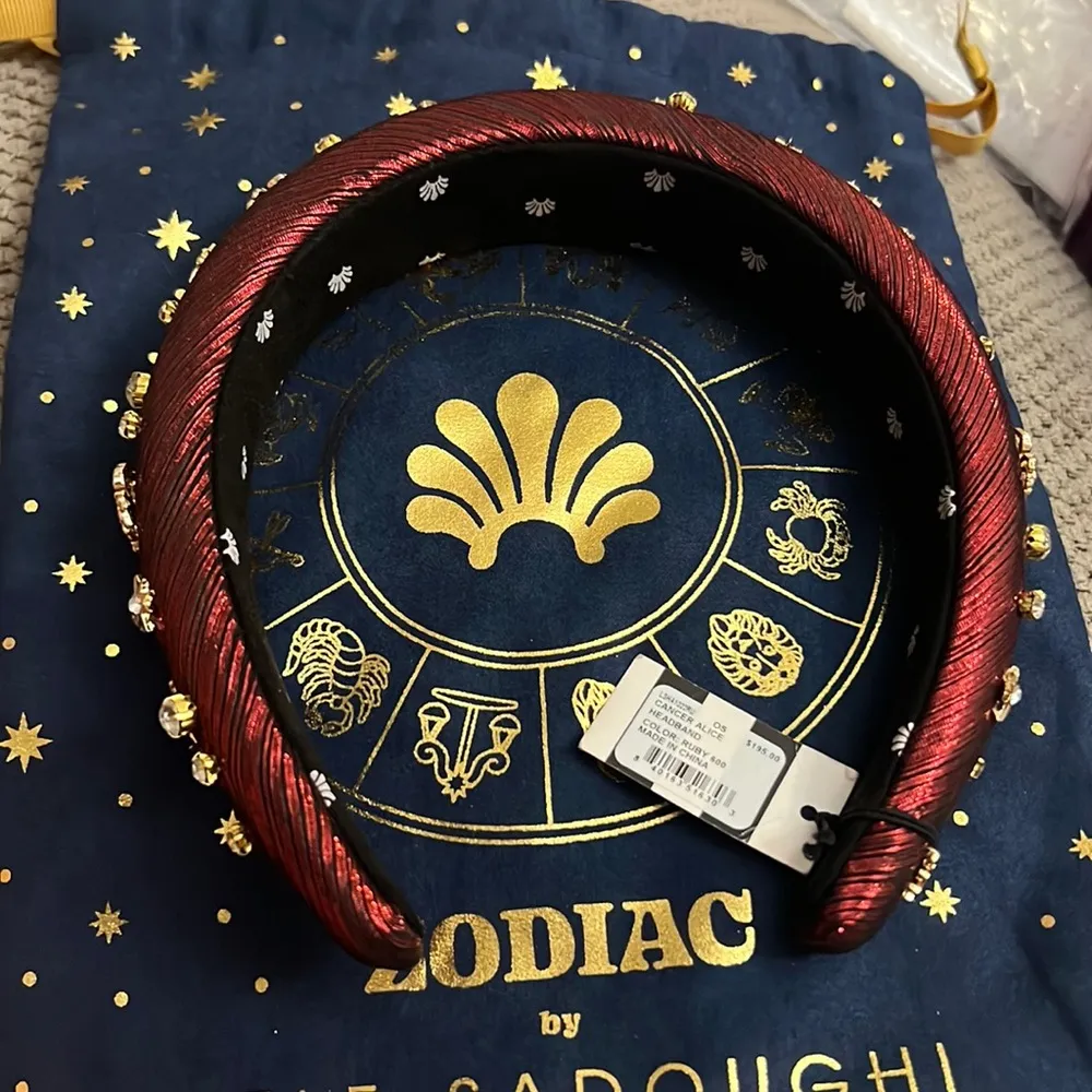 New LELE sadoughi cancer zodiac alice headband - Image 3