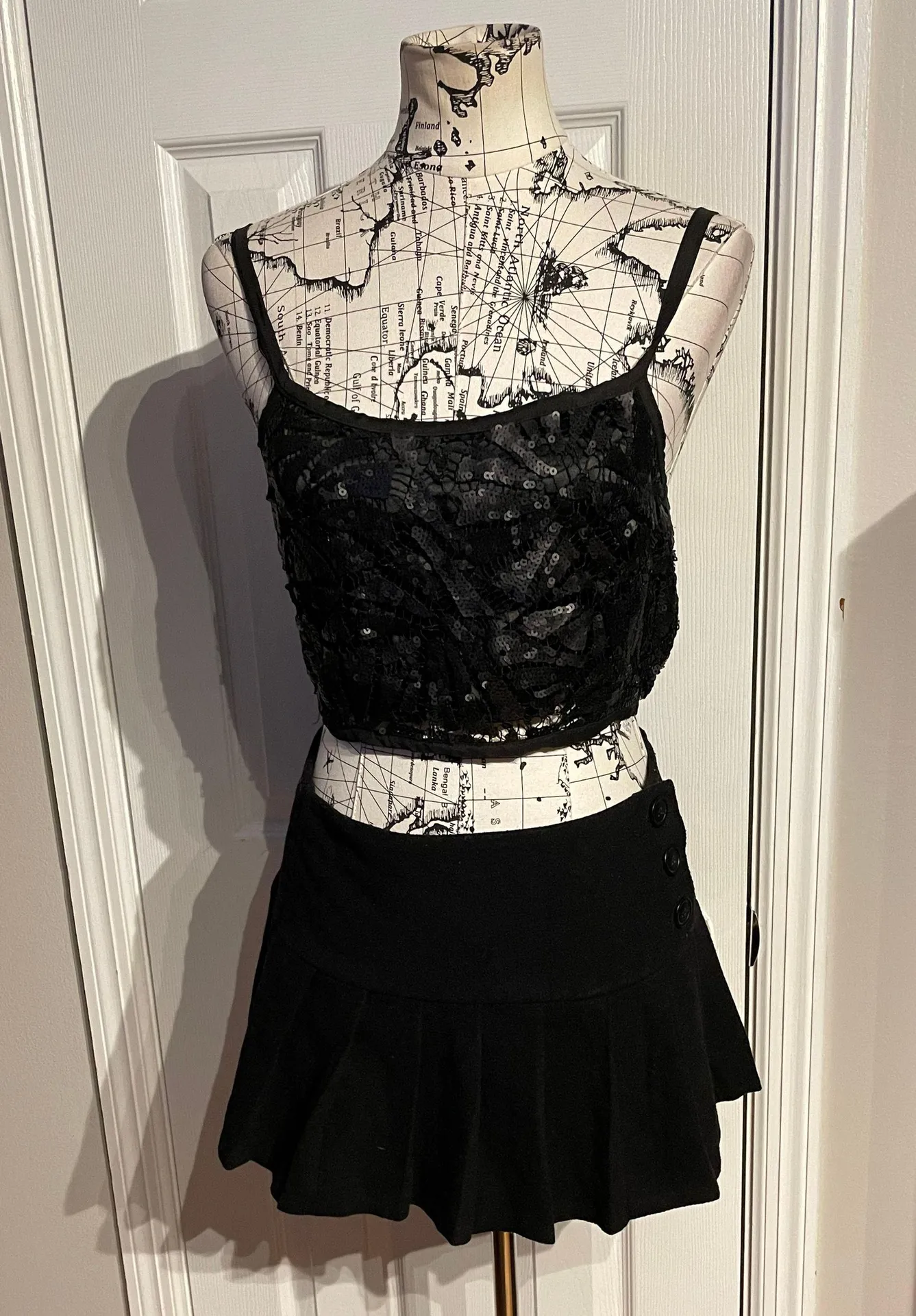 Vintage Y2K Tank Bandeau Bralette Bustier Whimsy Rave zip festivals Whimsygoth - Image 5