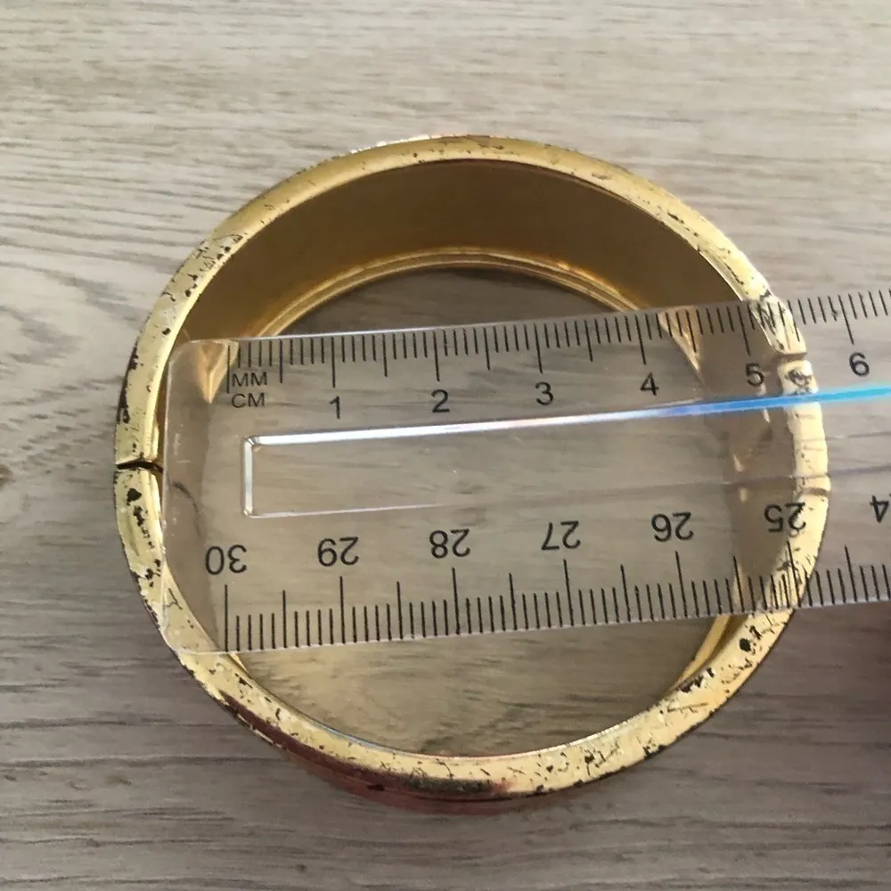 Betsey Johnson Floral Print Bangle - Image 4