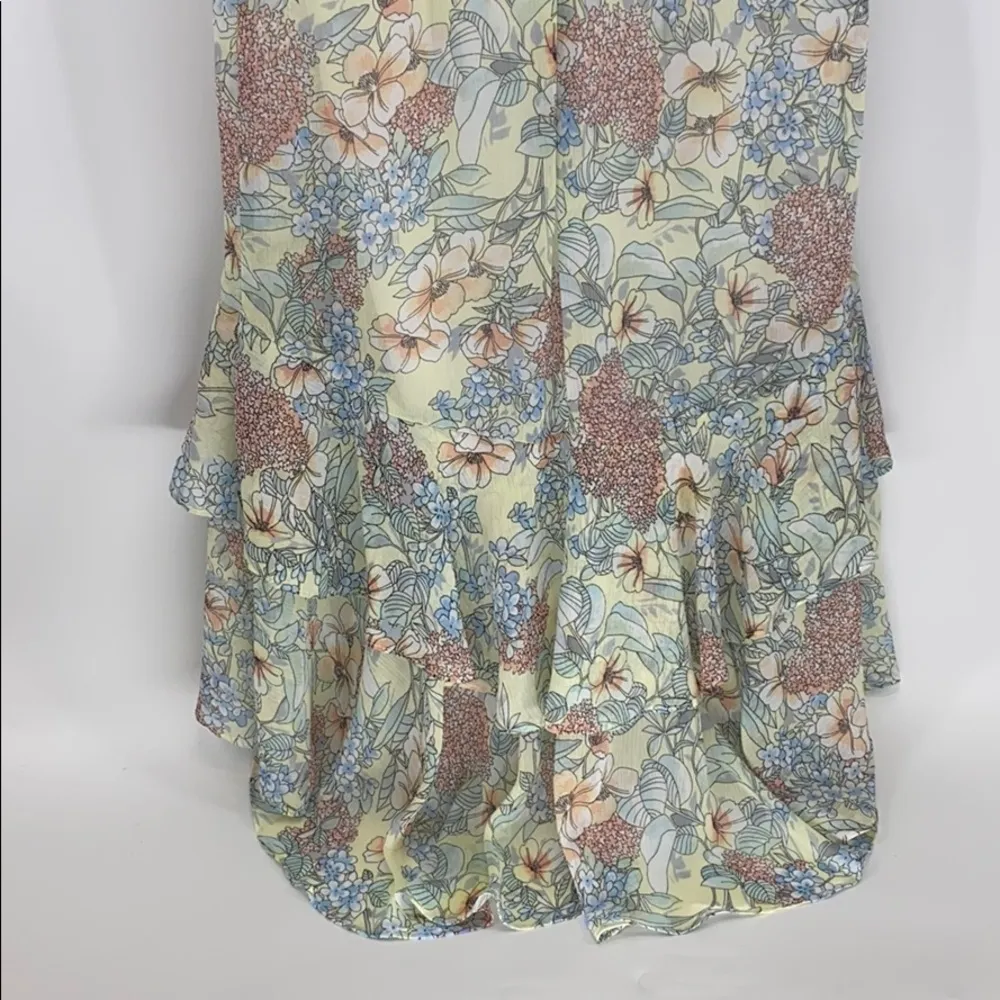 Tommy Hilfiger  floral hi lo dress Easter spring summer church cottage core 90s - Image 10