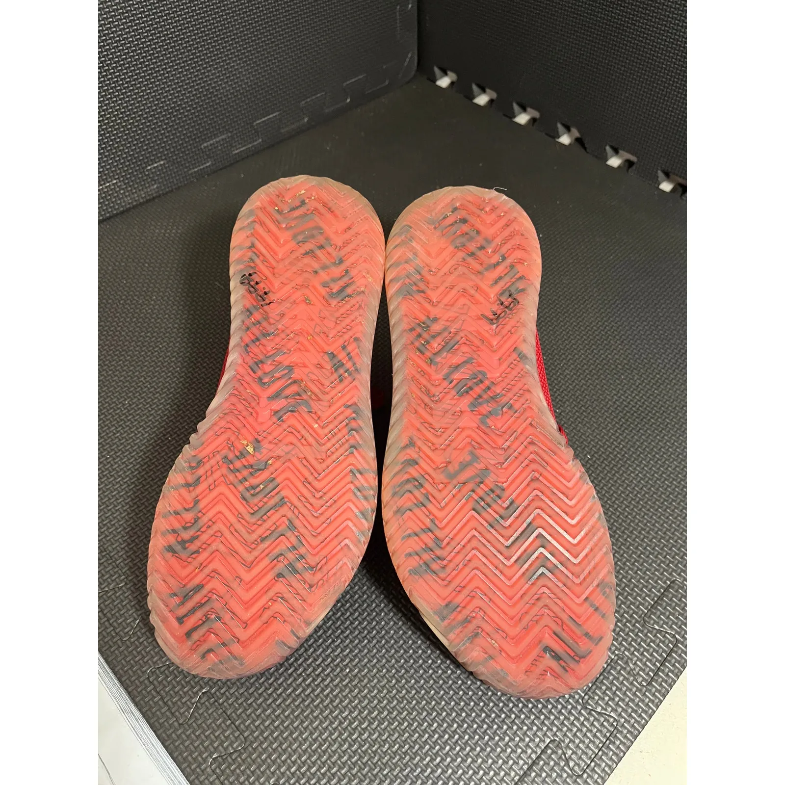 NOBULL All Love Trainers Sneakers Red‎ Lifting Crossfit Shoes Mens 8 Womens 9.5 - Image 5