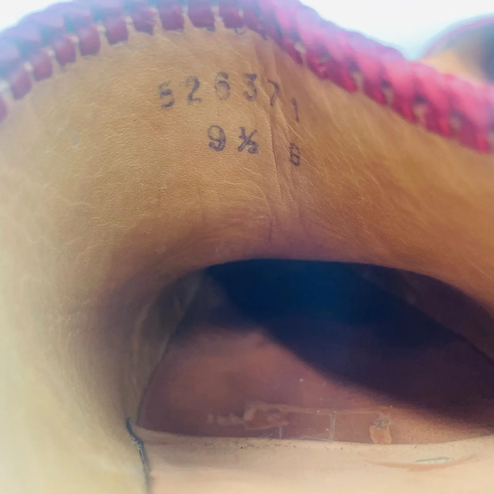 Liberty Leather Tooled Snip Toe Mules Skulls size 9.5 Brown Black Western Muerto - Image 10