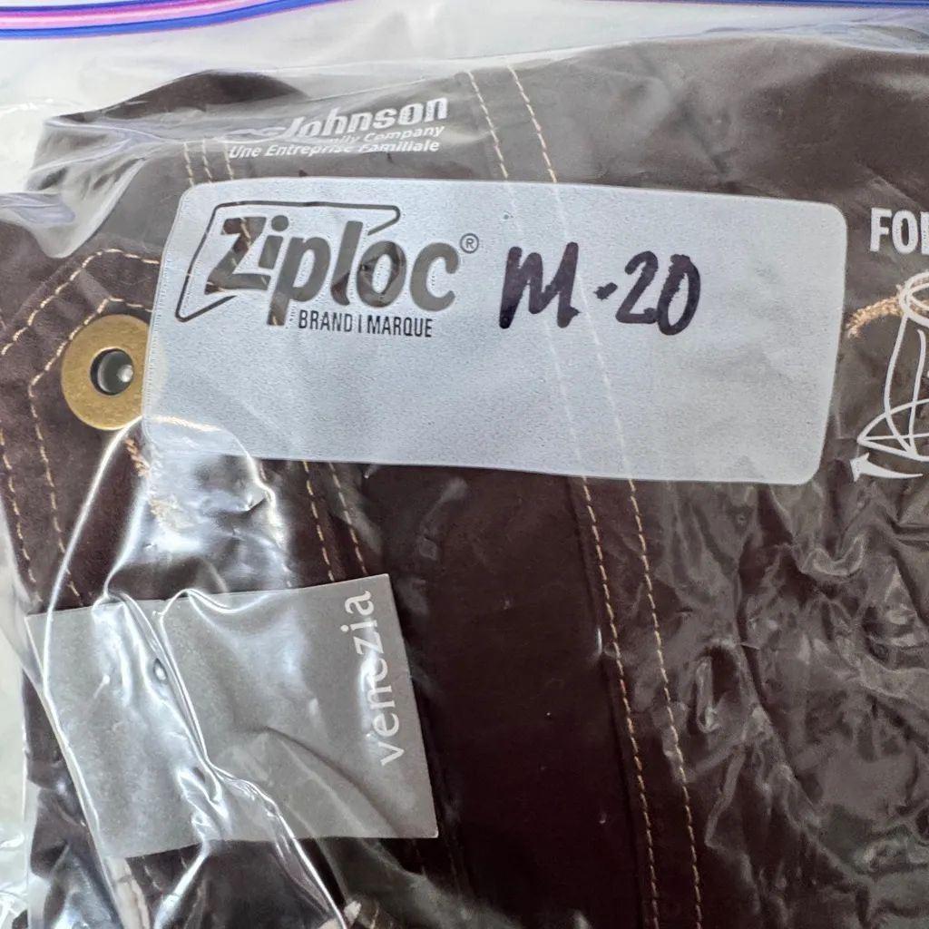 Venezia Chocolate Brown Trousers‎ size 20 wide leg pockets cinch ankles - Image 9