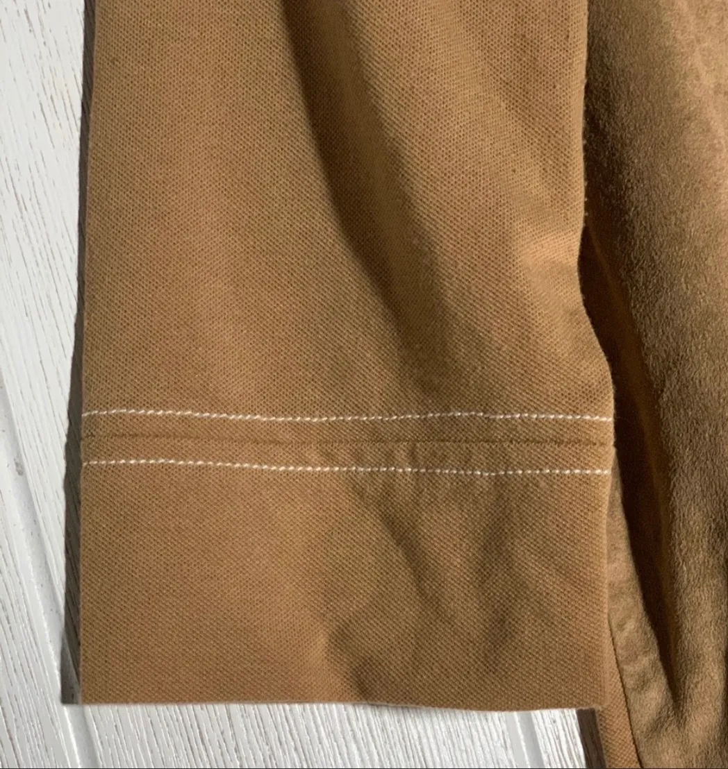 W&B Collection Brown 3/4 Sleeve Top - Image 4