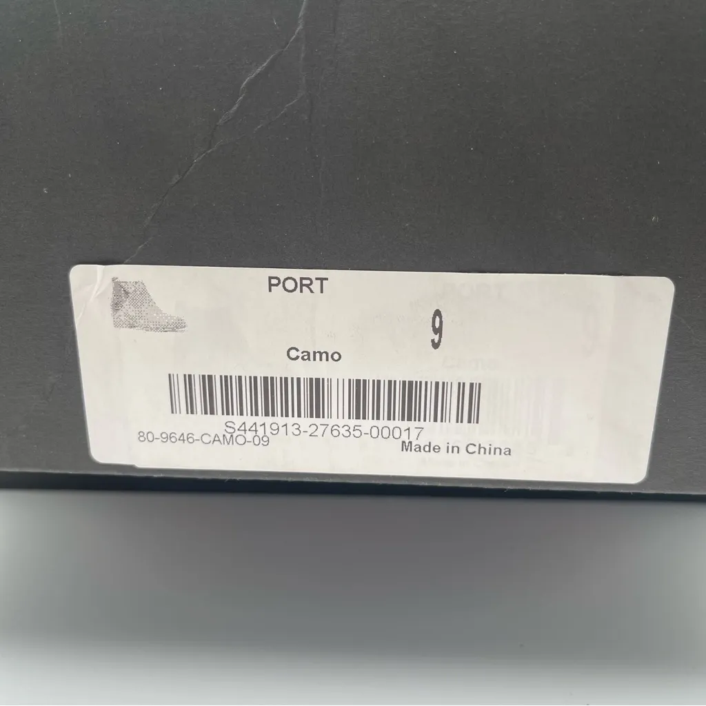 Boutique by Corky's Port Camo Booties Ankle Boots Women’s Size 9 Low Block Heel - Image 11