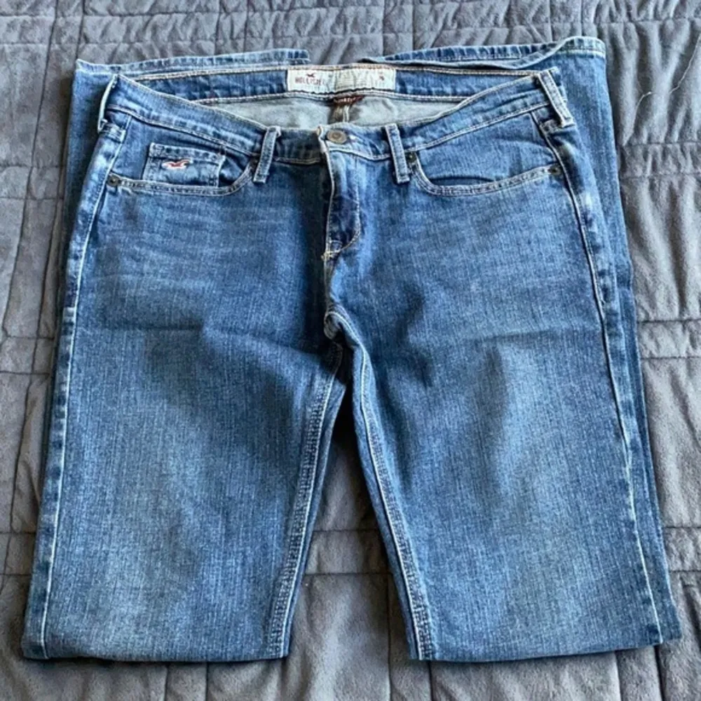 Y2K Vintage Hollister California Stretch Denim Blue Jeans Size 3S EUC #6407 - Image 3