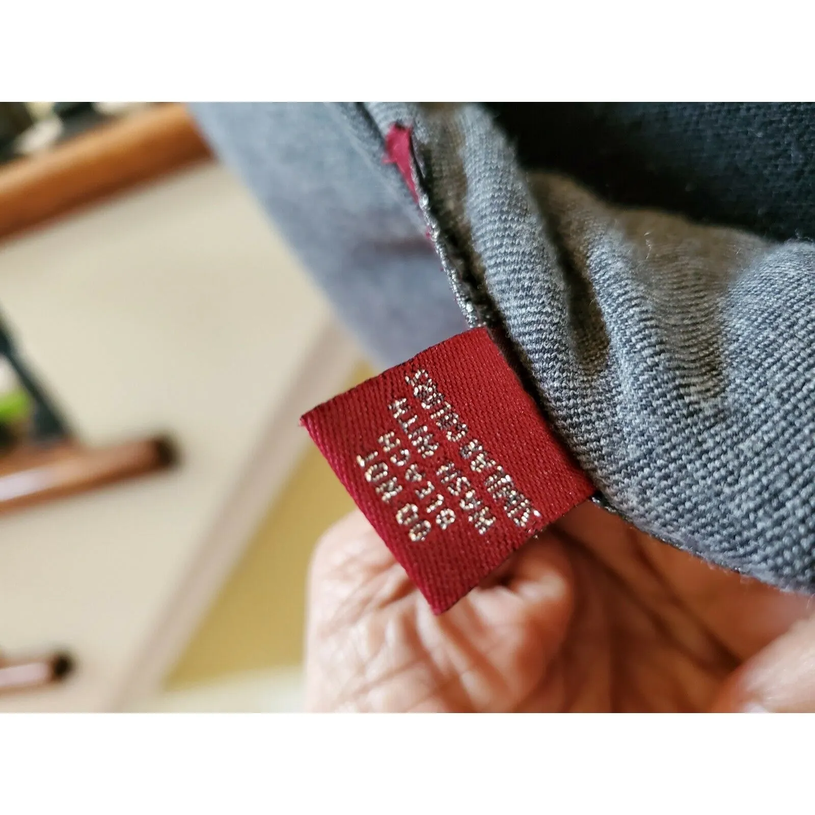 SUGAR & SPICE Womens Dark Gray Silver Sequins Bodycon Stretch New Years Dress L Size L - Image 9