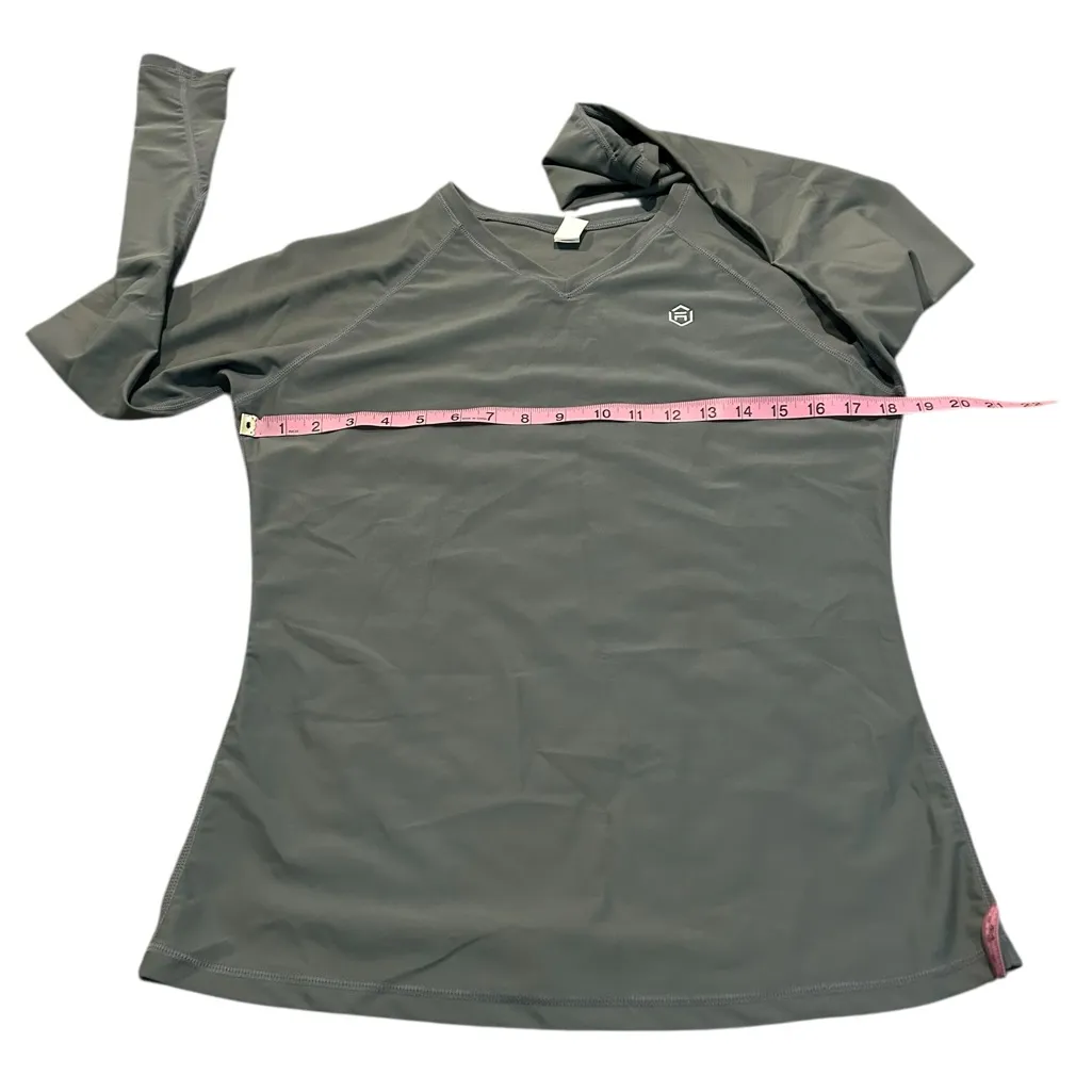 3/$15 ATTRACO grey upf50+ rash guard Gray Size L - Image 3