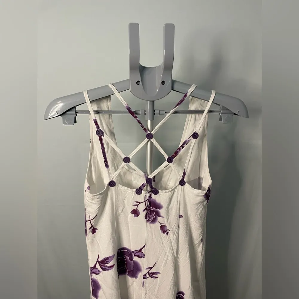 Venus Floral Purple and White Women's Dress size 4‎ - Image 7
