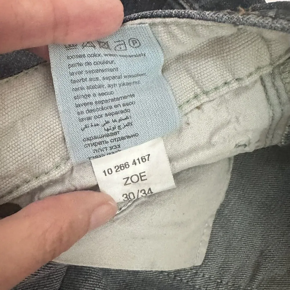 Mavi Jeans Womens 28 Blue Zoe Bootcut Med Wash Organic Cotton Low Rise Denim - Image 5