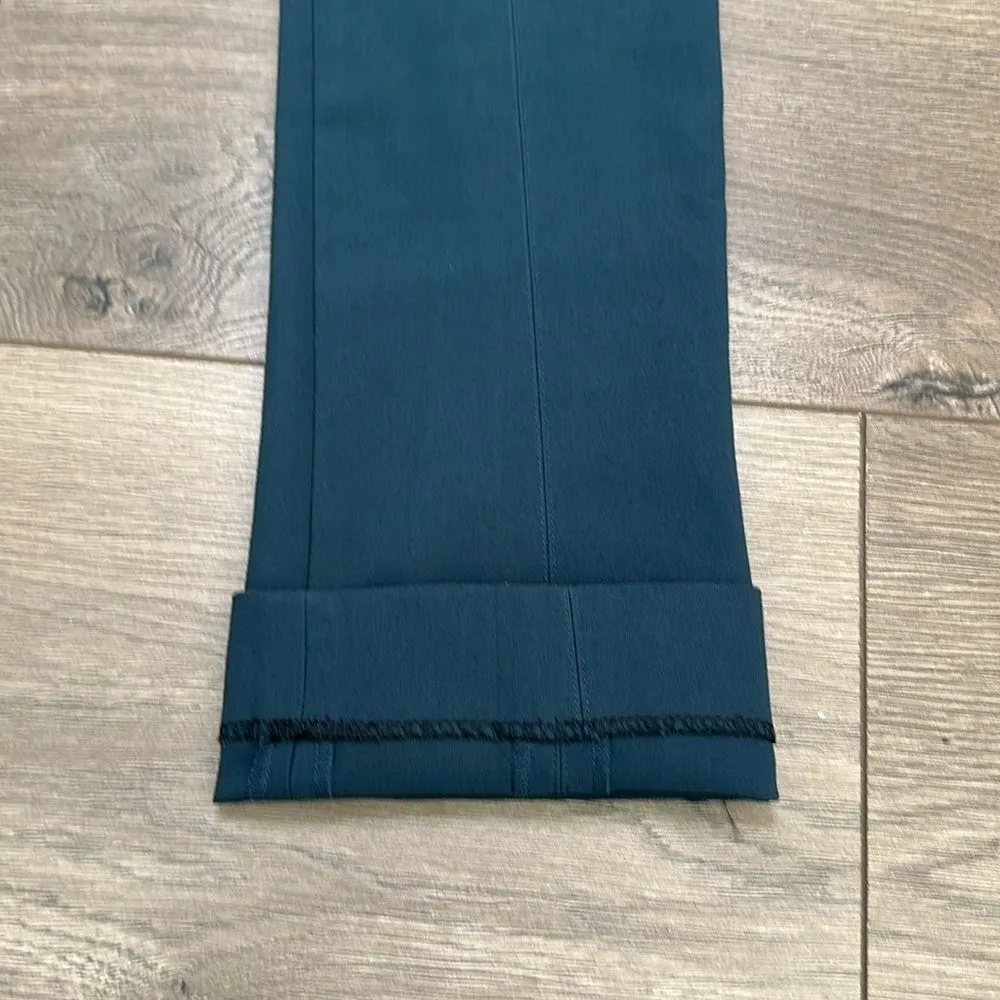 MM Lafluer The Foster Cigarette Lakeside Blue Powerstretch Ankle Pants Size 2 - Image 7