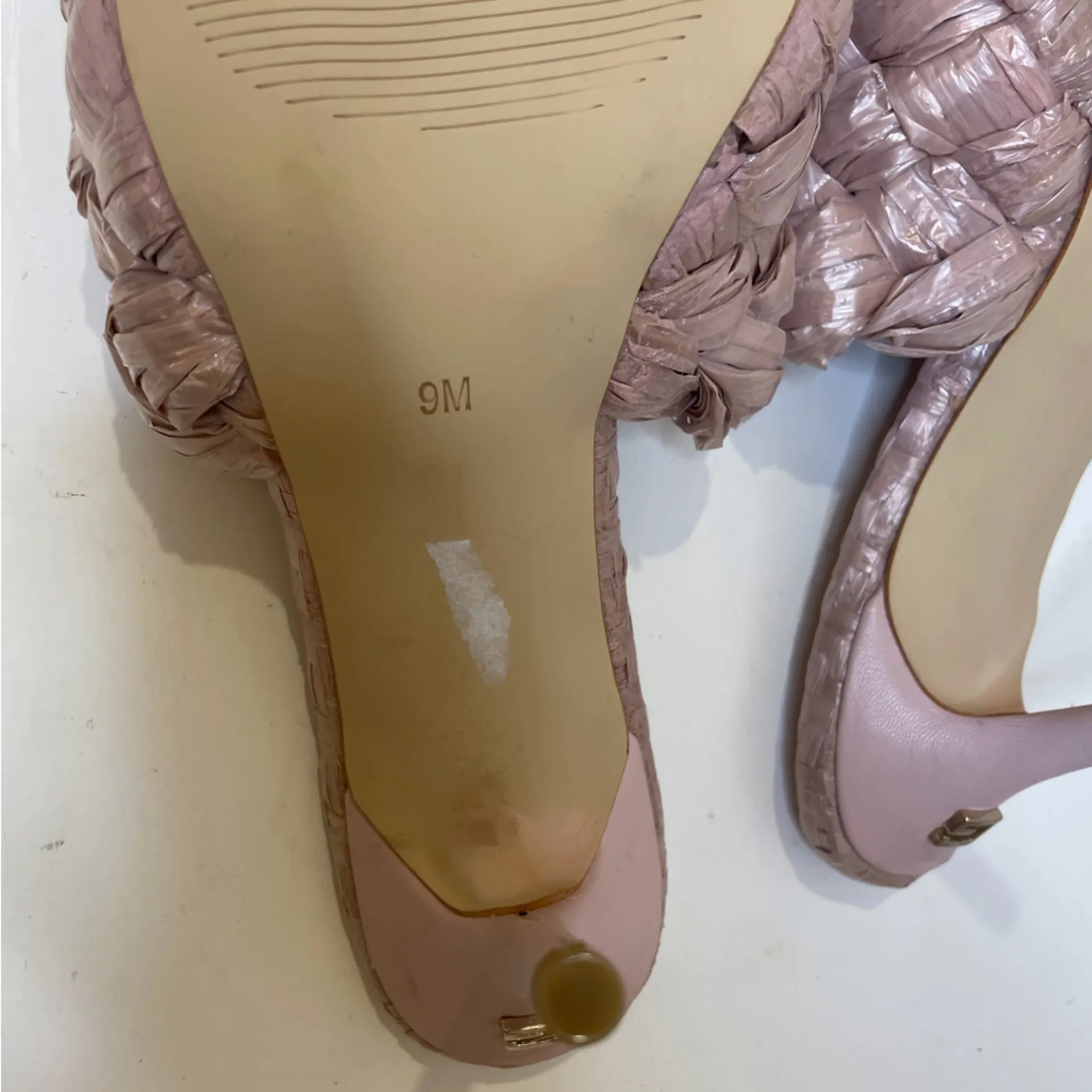 Guess‎ NWOT Women’s Byanna Woven Heels Sandals Size 9 - Image 10