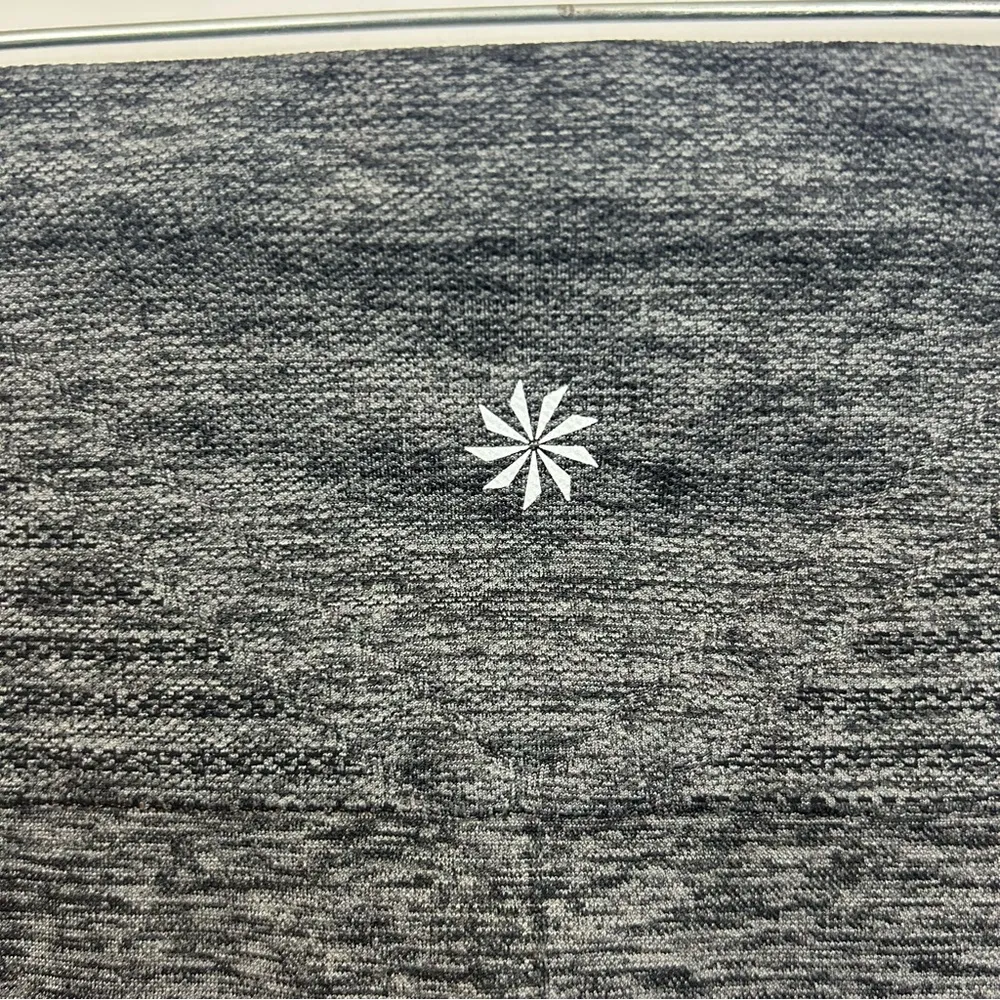 Athleta Training Compression Seamless Grey High Rise Leggings Size M - Image 7