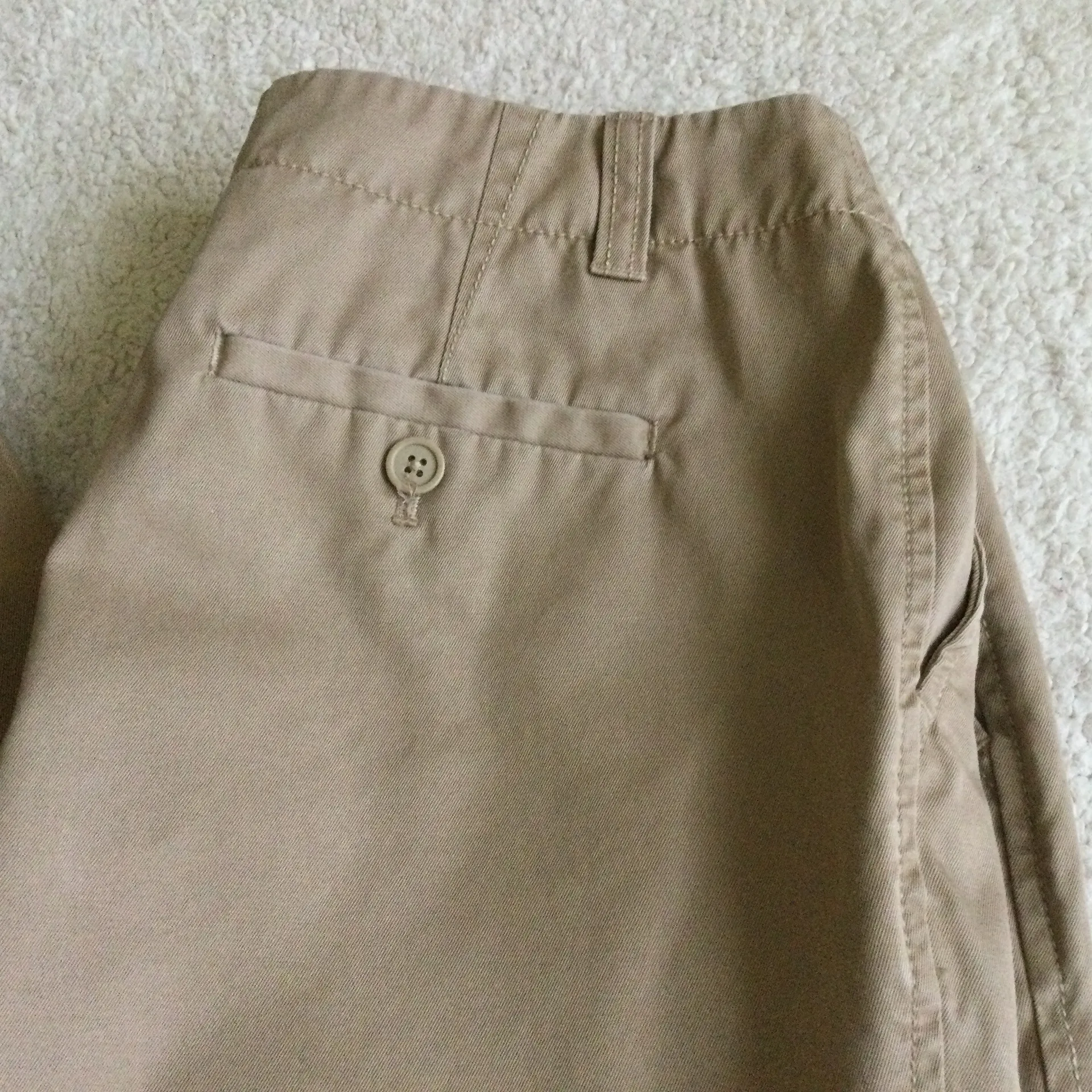 Y2K Khaki Flare Wide Leg Pants - Sz 6 - Image 5