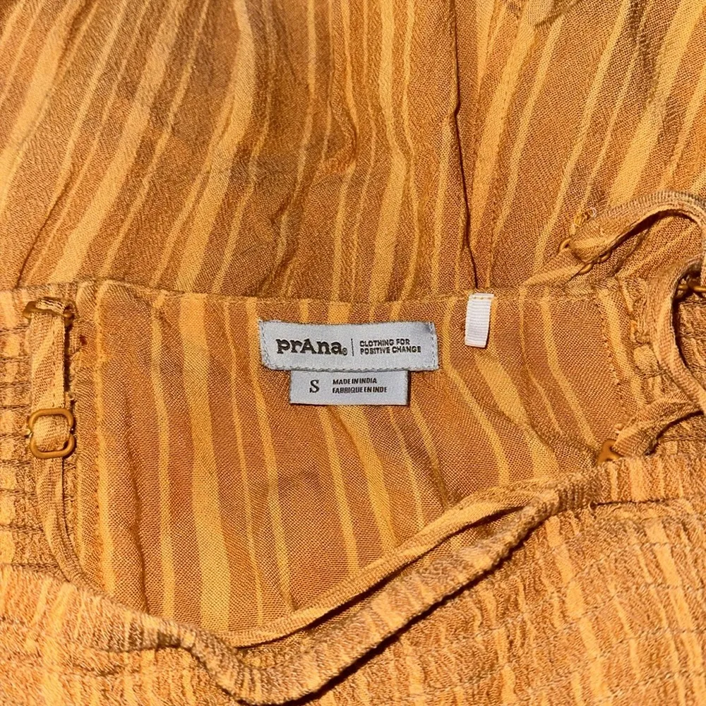 PRANA Golden Striped Jumpsuit - Image 7