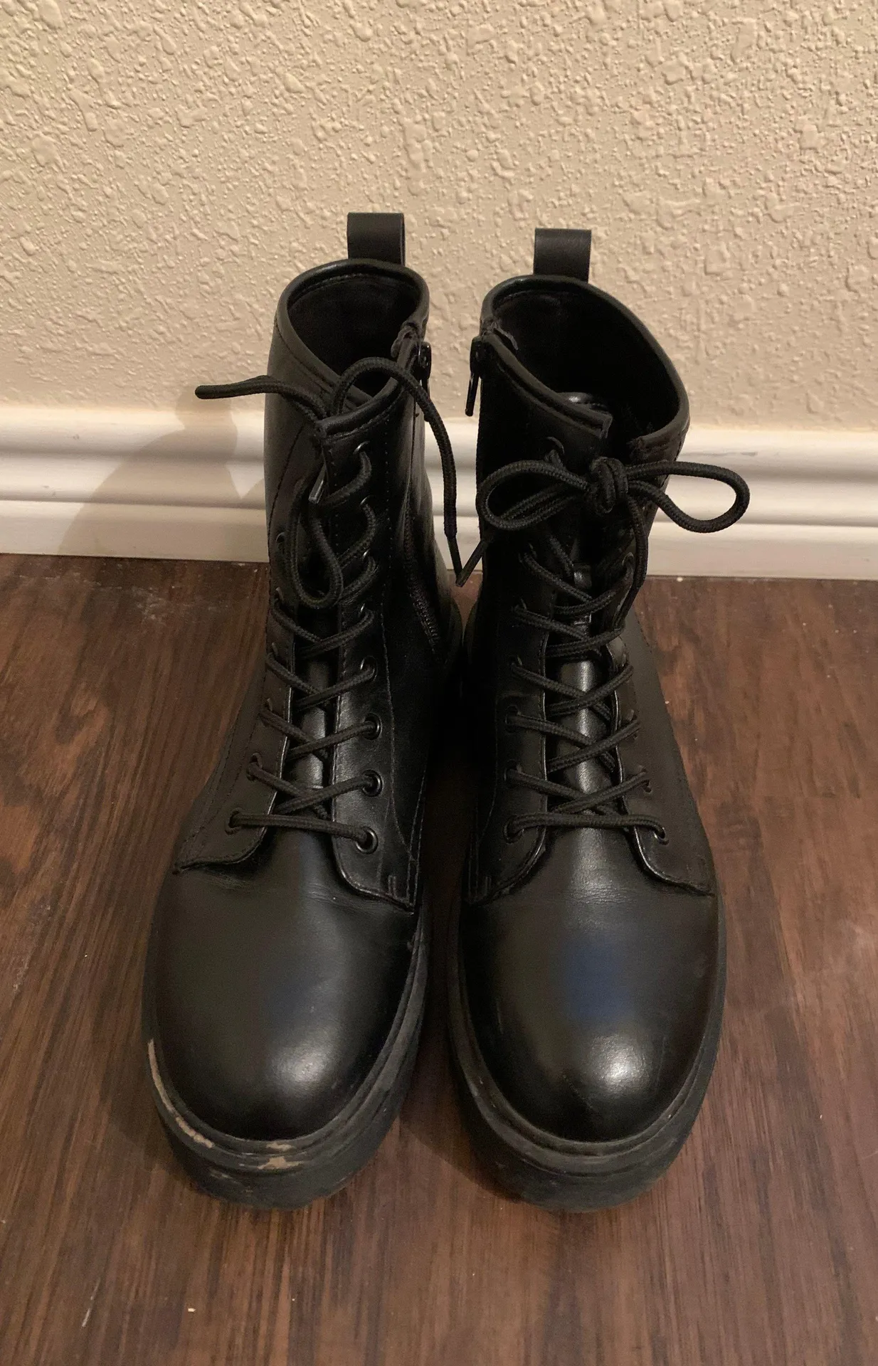 Target Black Combat Boots - Image 2