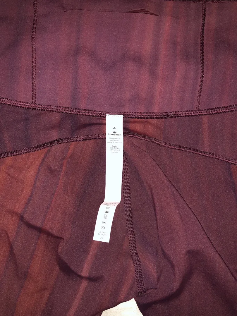 Lululemon Red Leggings - Image 5
