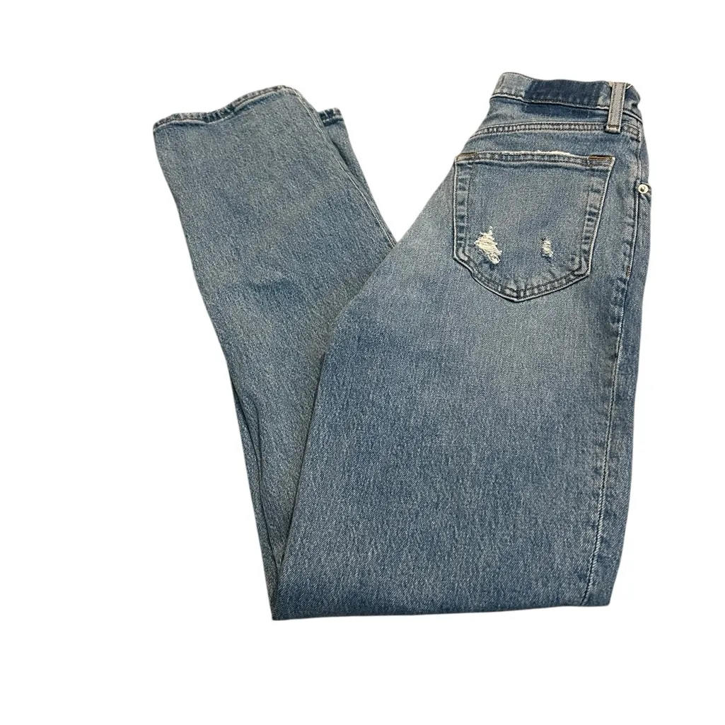 A&F 90’s straight ultra high rise jeans - Image 2