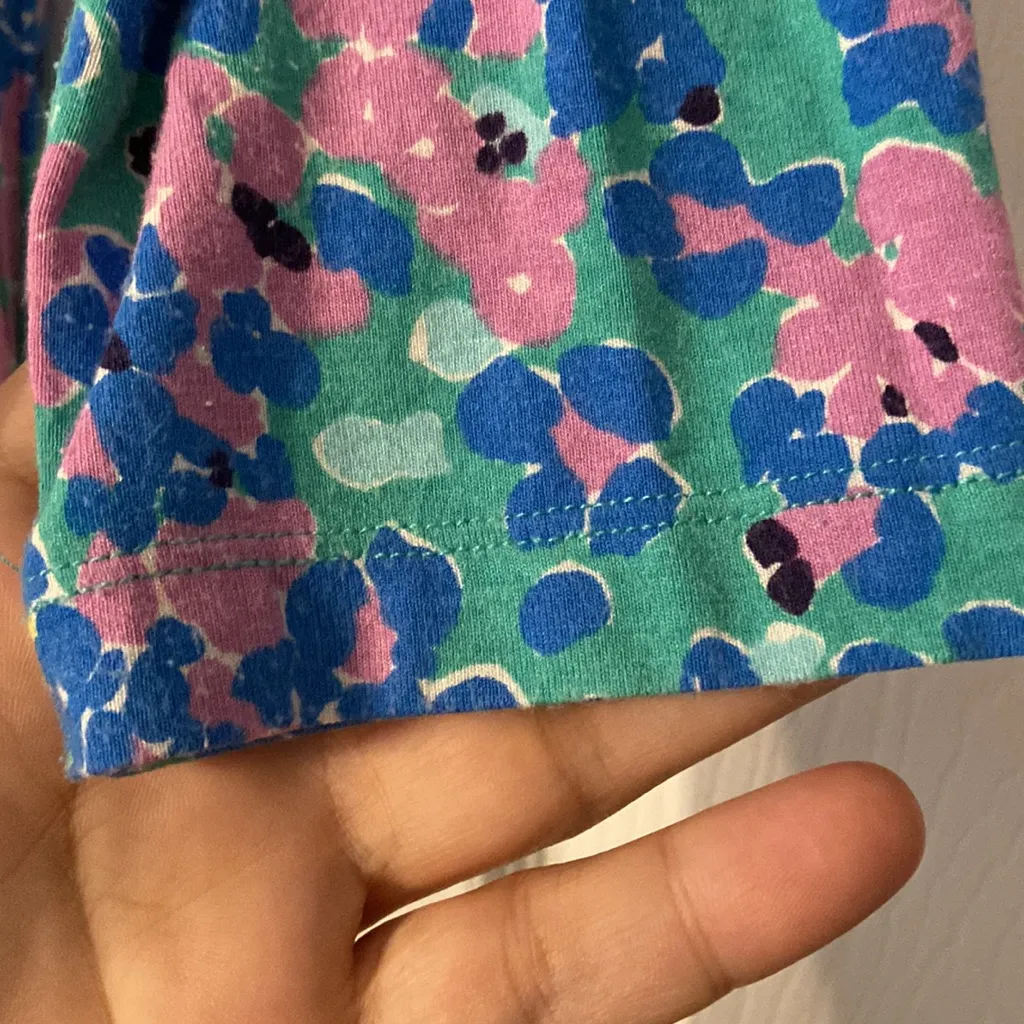 Lilly Pulitzer Maxi Dress size M good condition sleeves are 18” long color green - Image 8