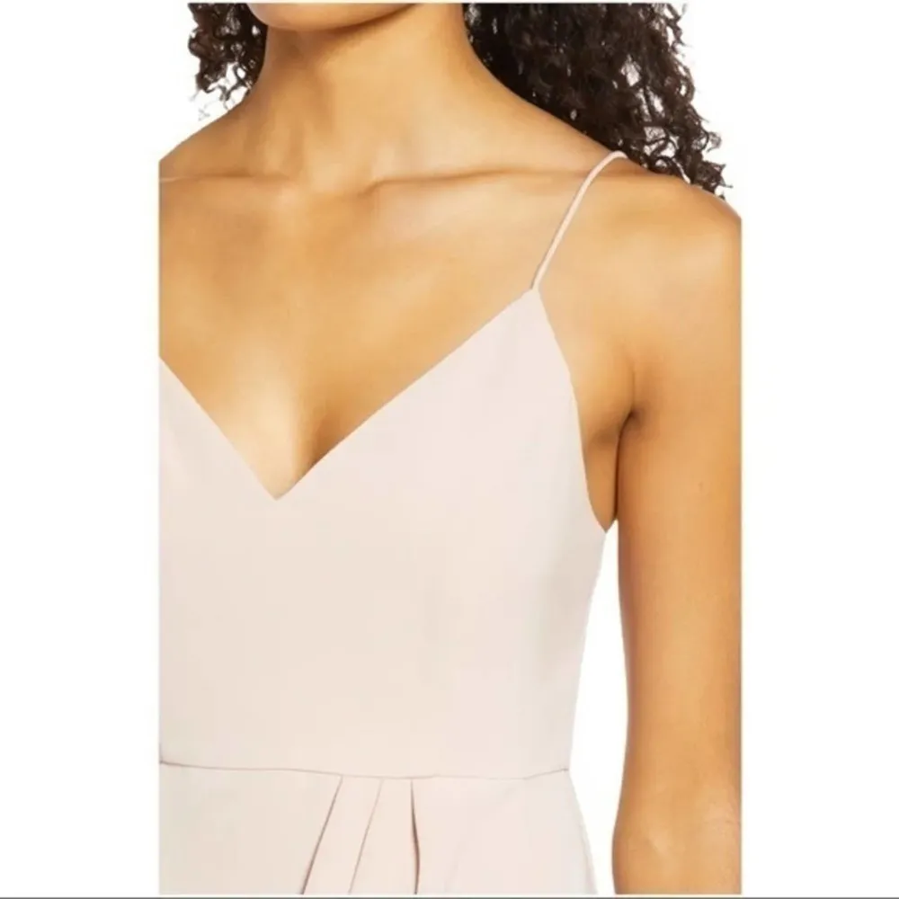 Shona Joy Tulip Hem Cocktail Dress Ballet Pink Size 4 NWT - Image 4