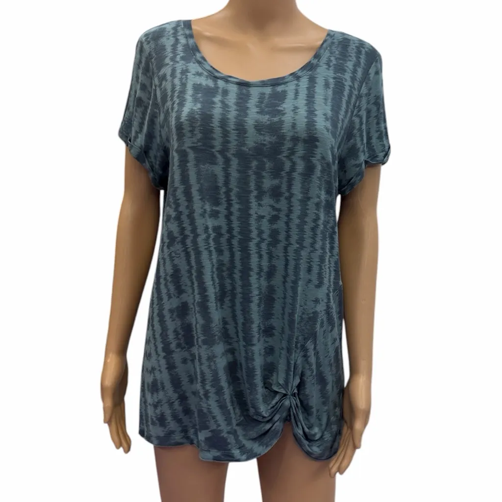 Rock & Republic short sleeved top with a tie knot detail Womens Large - Image 3