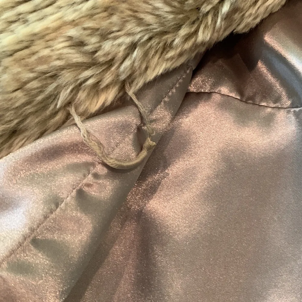 Outdoor Edition by Parkhurst faux fur coat Tan Size undefined - Image 8