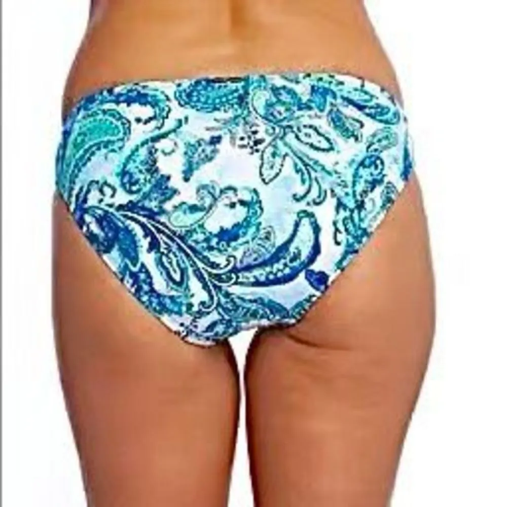New Lauren Ralph Lauren bead and paisley bikini. Size 12. Retails $159 - Image 13